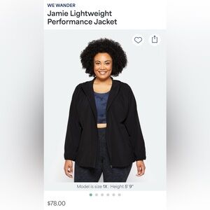 We Wander Jamie Lightweight Performance Jacket Women’s 2X